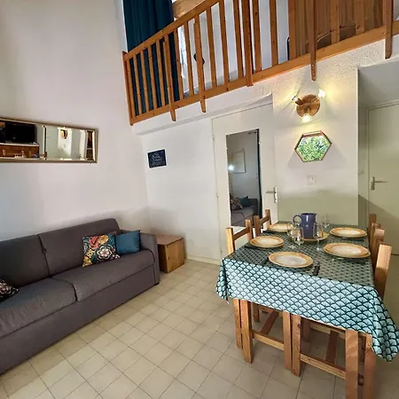 Maison T2 Mezzanine - 5 Couchages - Cap D'agde Ct134-023 度假居 *